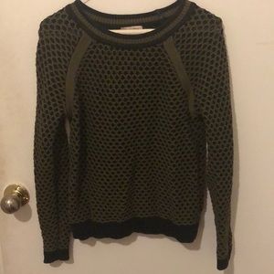 Forever 21 army green and black sweater. Size M